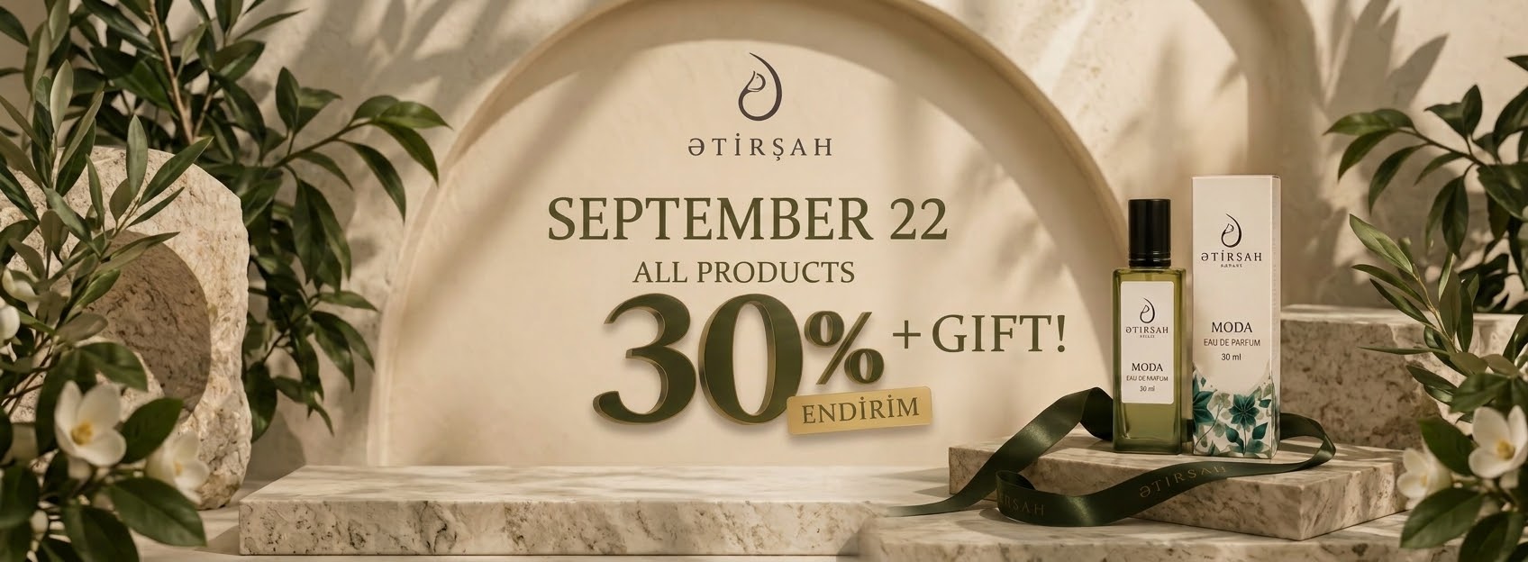 30% OFF on all products on September 22!