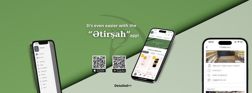 Ətirşah Mobil Tətbiqi – Qoxunun Dünyası Cibinizdə!