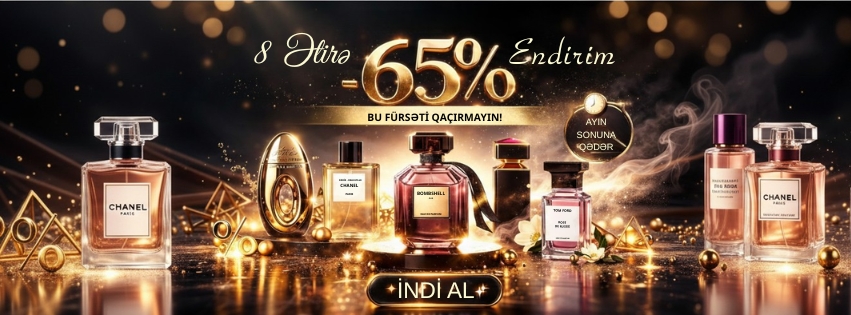 Seçilmiş 8 məhsul bu ayın sonunadək 65% Endirimlə