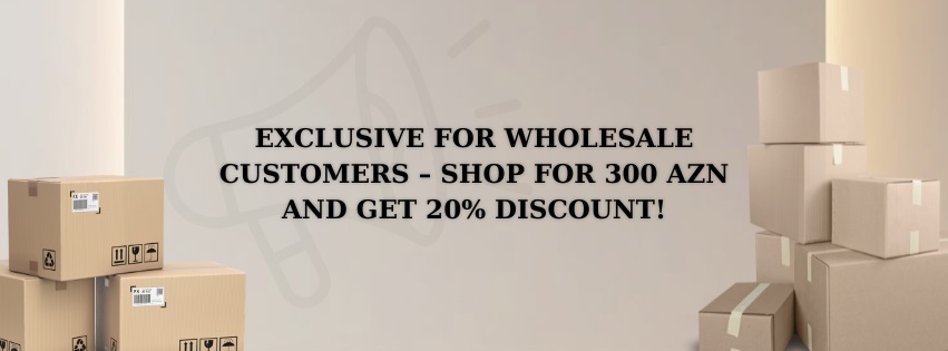 We have a great offer for wholesale buyers and those who are just starting their business!