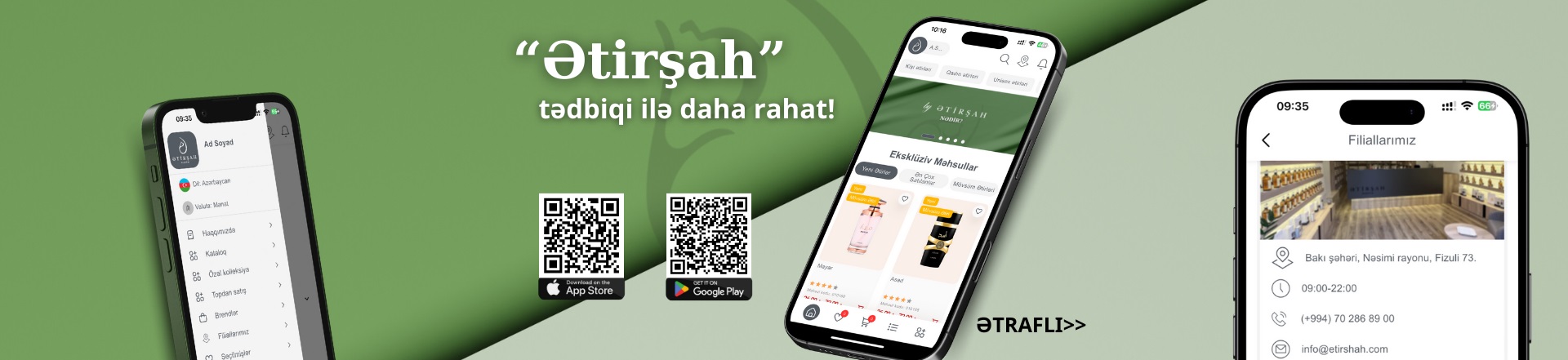 Ətirşah Mobil Tətbiqi – Qoxunun Dünyası Cibinizdə!