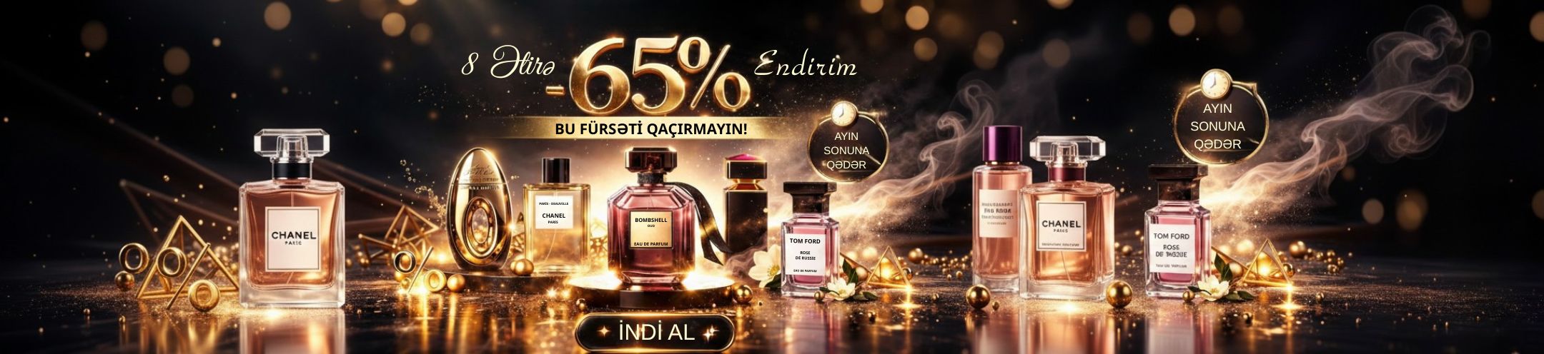 Seçilmiş 8 məhsul bu ayın sonunadək 65% Endirimlə